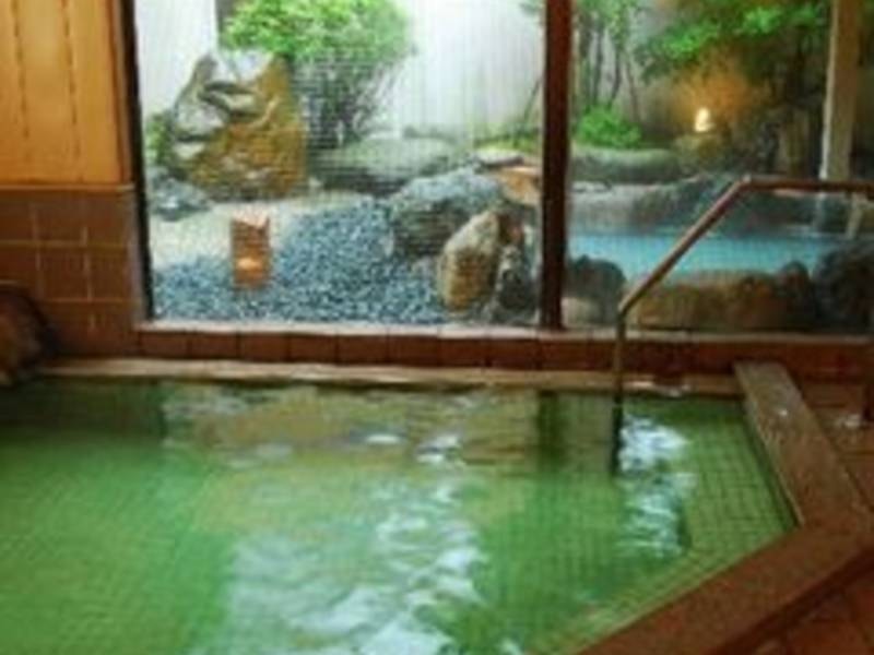 【大浴場】月岡温泉の源泉を利用した美肌効果のあるお風呂