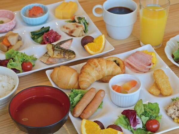 【朝食/例】ブッフェ盛り付け例