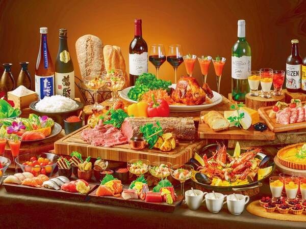 ●和洋中ブッフェ 夕食/例