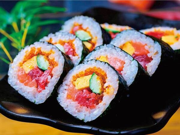 【夕食/例】特製手巻き寿司