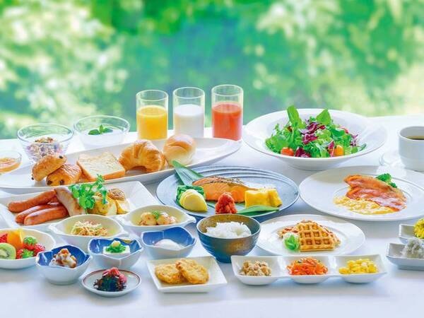 ●和洋中ブッフェ　朝食/例

