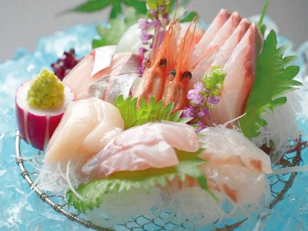 【夏/四季の彩り厳選料理プラン】お造り氷結盛り※季節により変更あり