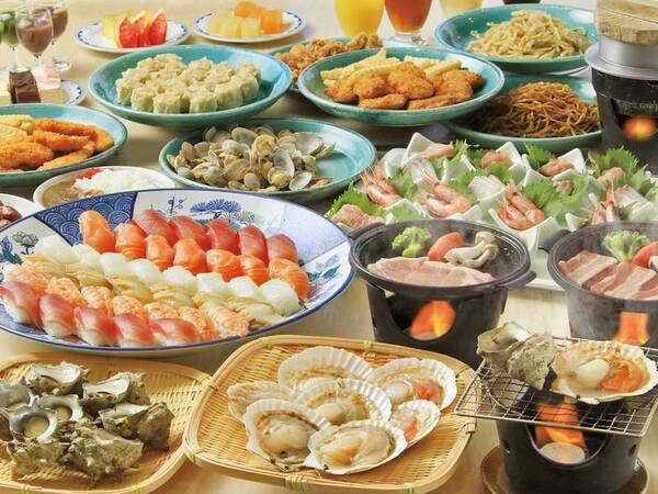 房総海の幸を堪能!バイキング(夕朝付)/例