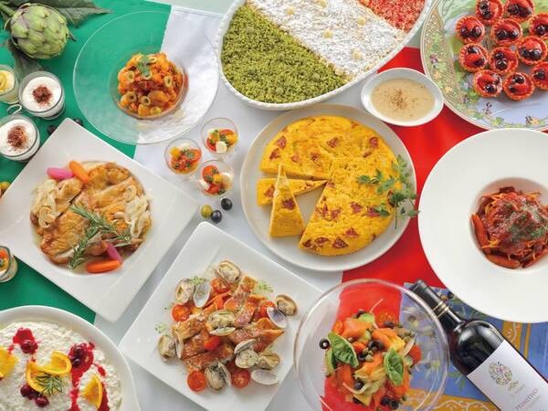 【夕食バイキング/例】5/1～31までイタリアンビュッフェ開催中