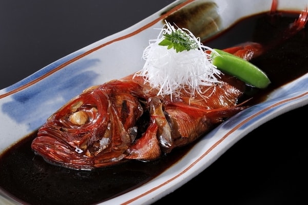 【夕食/例】名物！金目鯛姿煮