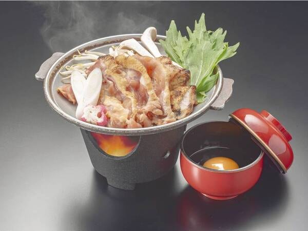 【和のビストロ会席/一例】鶏のすきやき