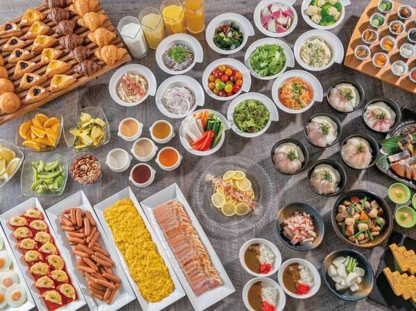 朝食ビュッフェ/例
