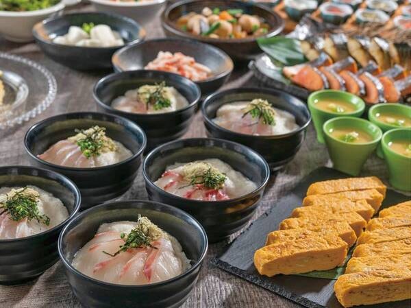 朝食ビュッフェ/例