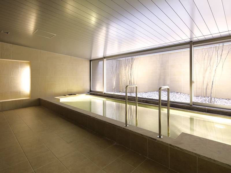 【大浴場】宿泊者専用の大浴場は無料で利用可能※温泉ではありません