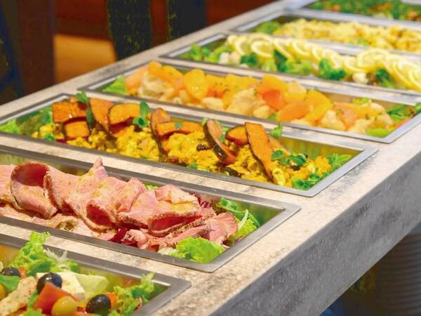 【朝食】彩り豊かなデリカデッセン※内容は仕入れによって変わります