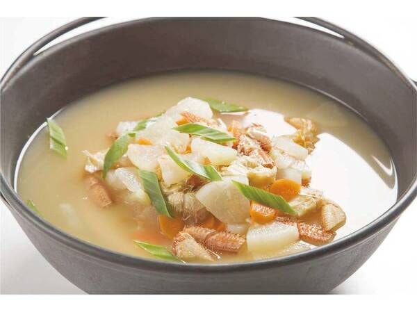 【朝食バイキング/例】具だくさんのお味噌汁！