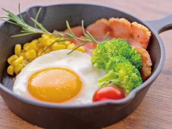 【2食付】バイキング/朝食一例