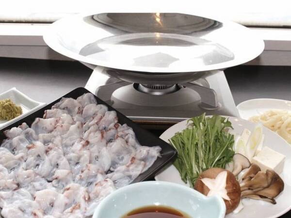 選べるしゃぶしゃぶプラン（タコのしゃぶしゃぶ）/一例