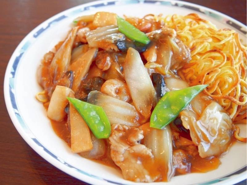 スパラウンジメニュー～あんかけ焼きそば～