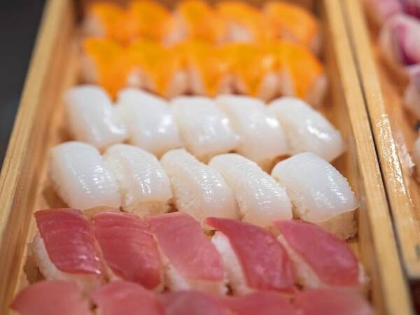 【夕食ビュッフェ/例】お寿司コーナー
