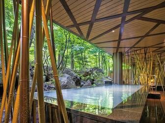 層雲峡温泉　朝陽リゾートホテル／大自然の湯「鳥の声」：露天風呂が2024年6月11日にリニューアルオープン