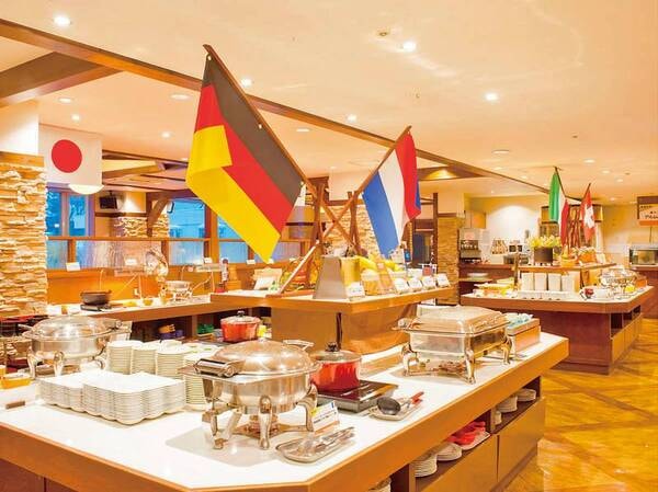 夕食/ヨーロッパ各国のお料理をお楽しみください/一例