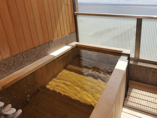 客室展望露天風呂/例