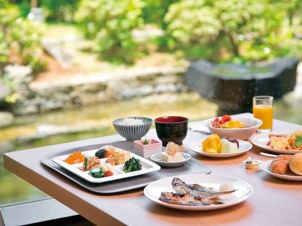 【朝食ブッフェ】盛り付けイメージ