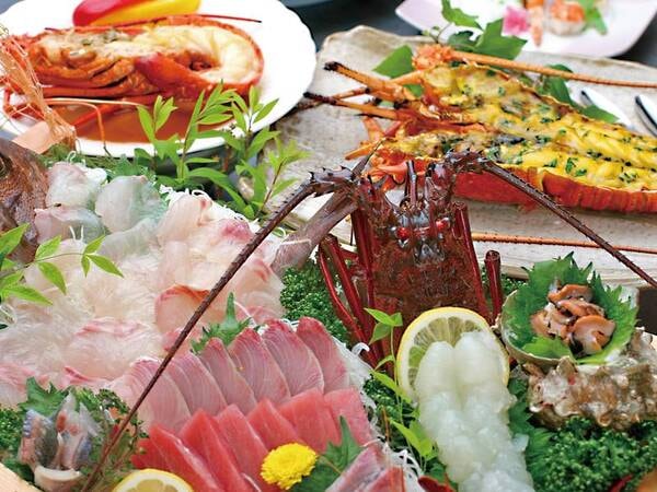 【エンジョイプラン】伊勢海老三昧の豪華プラン/夕食例