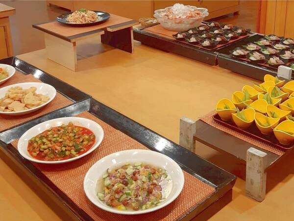 夕食バイキング/一例