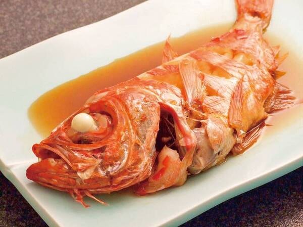 金目鯛の煮付けは別注料理で楽しめる
※予約時要申し込み