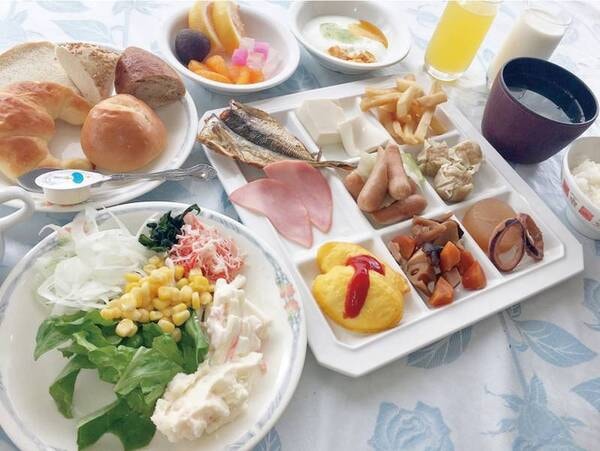 【朝食一例】朝も嬉しいバイキング