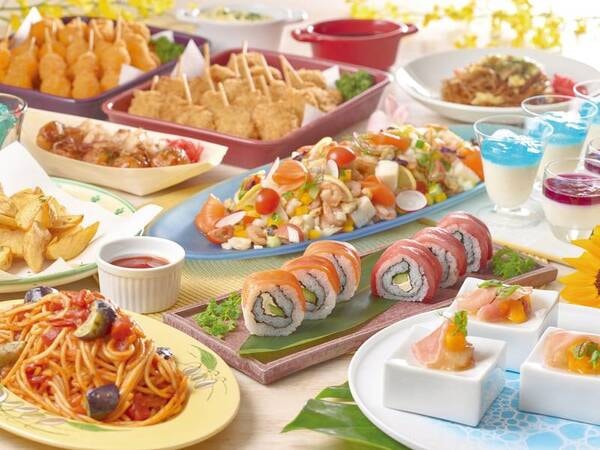 7/1~8/31までの夏限定メニュー一例