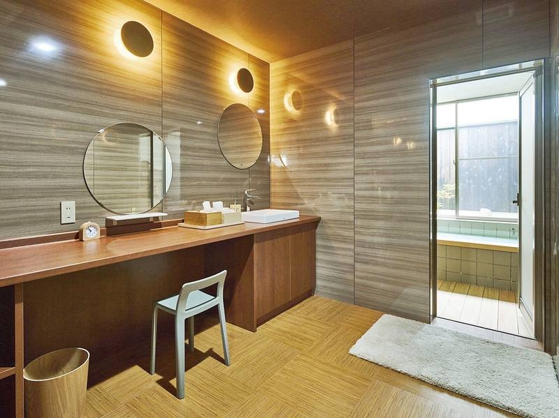 貸切風呂「檜風呂」