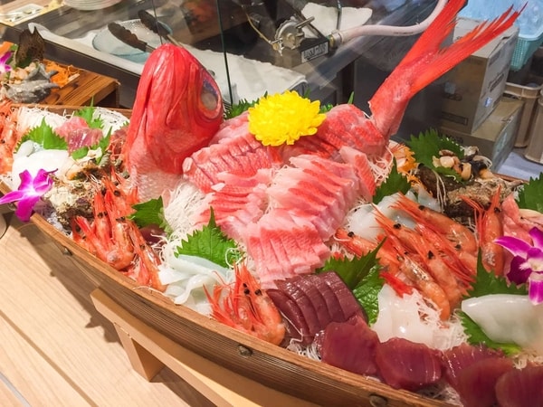 【夕食ブッフェ/例】季節のお造り