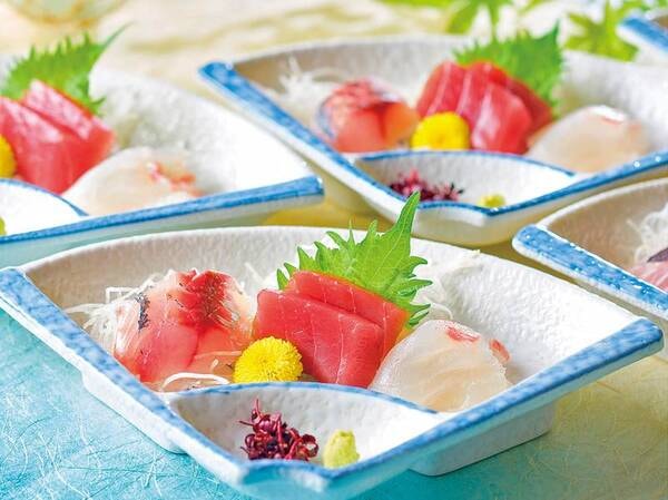 夕食-季節のお造り