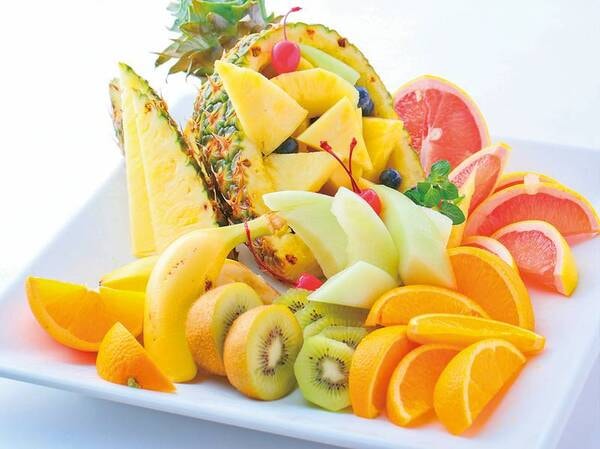 朝食-フルーツ