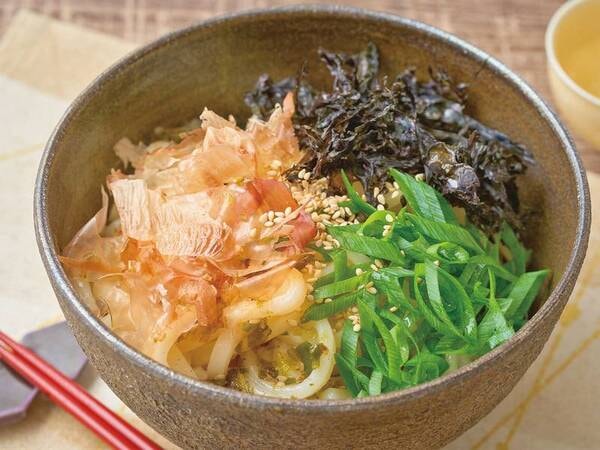 【朝食】塩かつお出汁うどん※イメージ