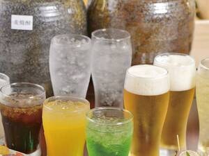 【有料オプション】夕食時にアルコール飲み放題を追加可能！