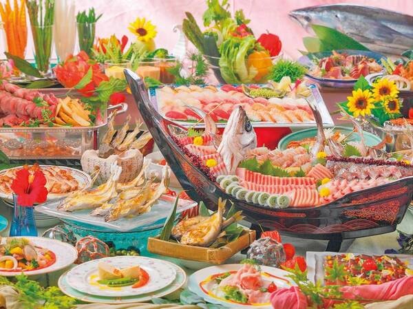 夕食バイキング/例