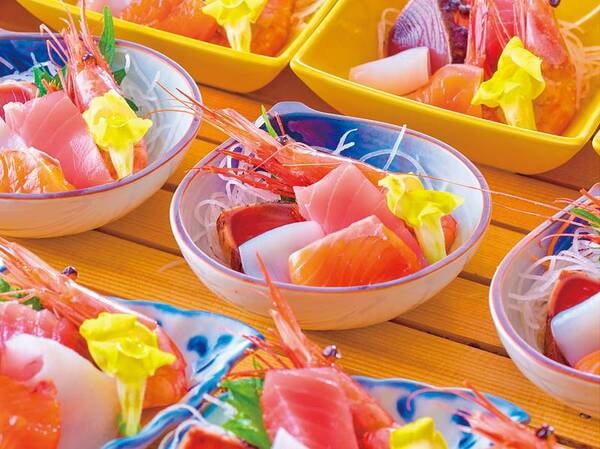 【★2023年の春まんぞくバイキング★】お造り盛り合わせ※イメージ