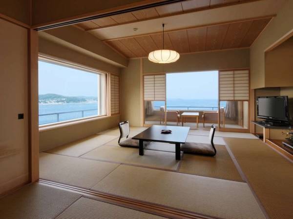 【海側準特別室・和洋室】スイートタイプの和室/一例
