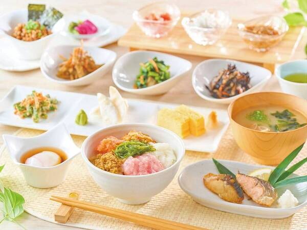 【朝食バイキング/例】和テイストの朝食