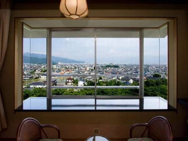 富士山ビューのお部屋からみた景色/例