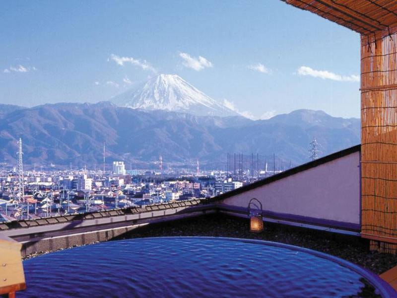 絶景眺望の露天風呂　輝きの湯(昼)