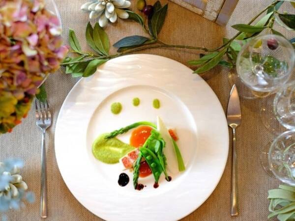 【ワンランク上のフレンチディナー】「bouleau-ブロー-」プラン＜2食付＞《夕食前半》