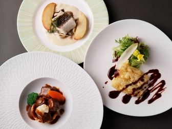 蓼科東急ホテル／【洋食コース「メレーズ」/2026年9月～11月の例】料理長が腕を振るう、旬の食材を活かしたフレンチコースを堪能