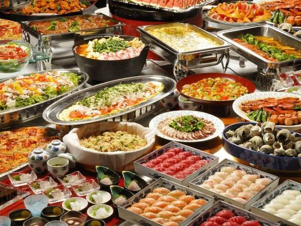【夕食/例】和洋中約50種バイキング