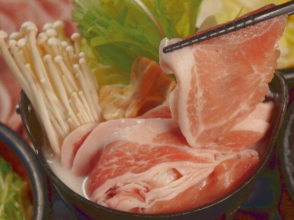 【夕食/例】信州豚のお鍋