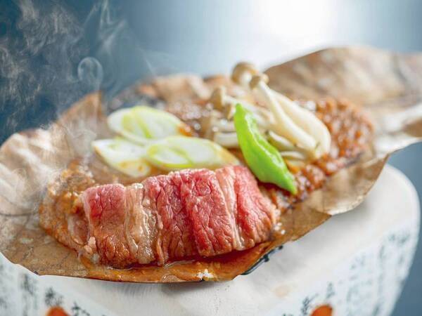 【3/1~】長野県産豚肉の信州焼と牛肉の焼きしゃぶ※イメージ