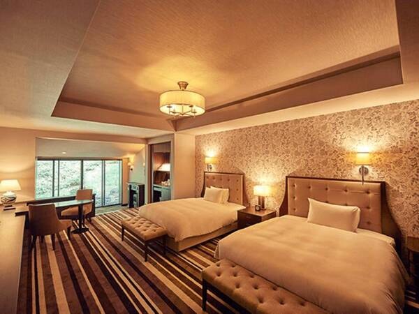 ジュニアスイート／68.8～70.1㎡／広々とした空間でお寛ぎいただけるスイートルーム