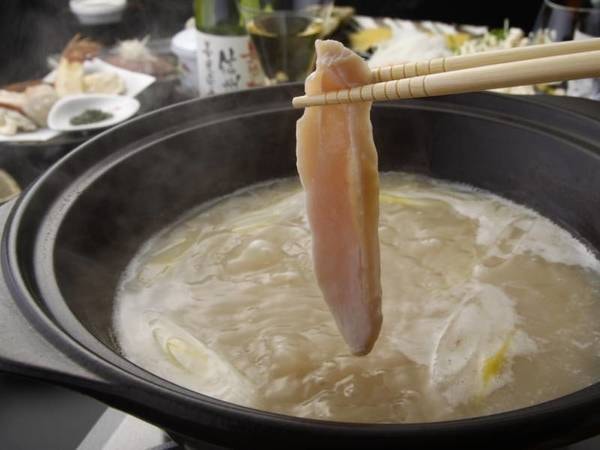 信州ハーブ鶏の水炊き鍋/一例