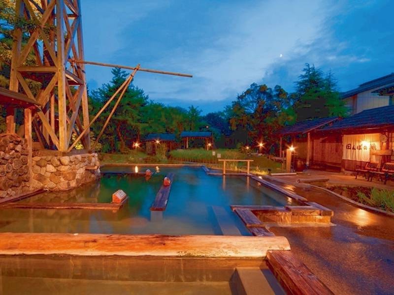 混浴露天風呂『田んぼの湯』