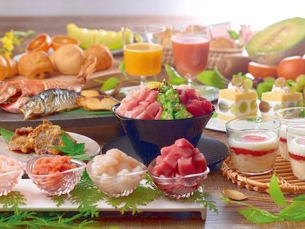 7/1より「大江戸三ツ星バイキング」開始！ 朝食も天然本マグロののっけ丼などが堪能できる