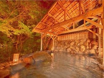 大江戸温泉物語Premium 山中グランドホテル／【鶴仙の湯】霊峰白山のふもとに湧き出る“しらさぎの湯”を心ゆくまでご堪能